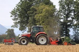 Tractor aplicación actuador lineal