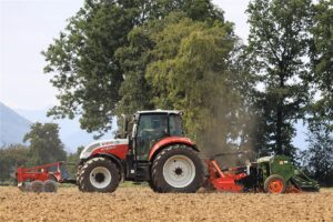 Tractor aplicación actuador lineal