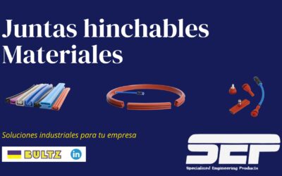 Juntas hinchables: Materiales 2023