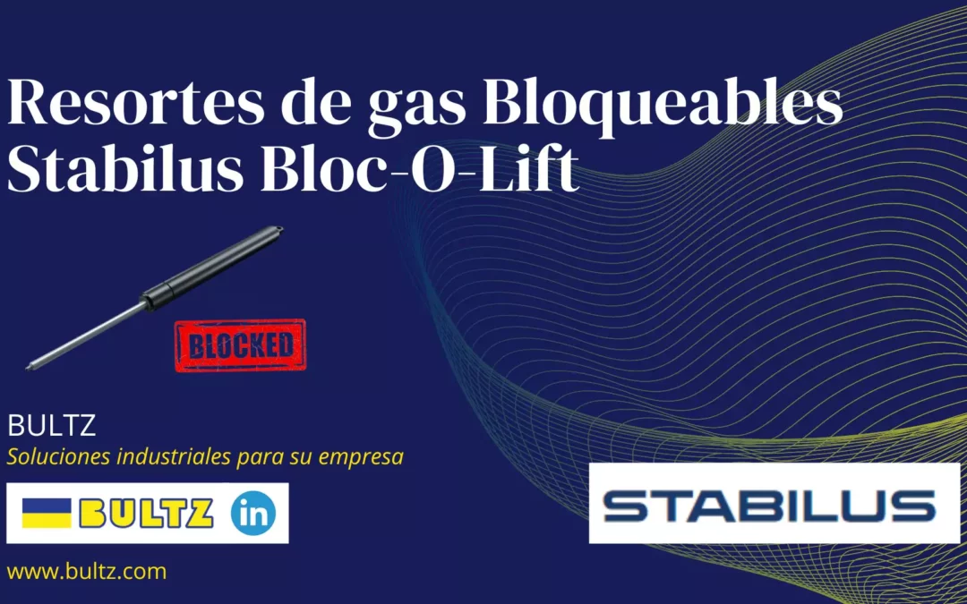 Resortes de gas bloqueables