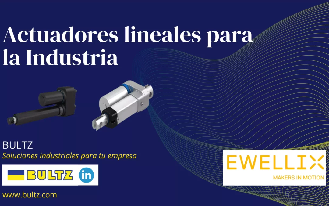 Actuador lineal industrial