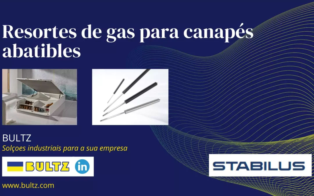 Resortes de gas para canapés abatibles post