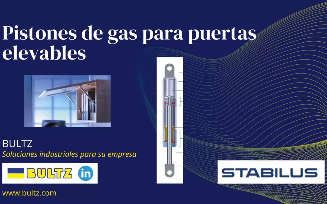 Pistones a gas para puertas elevables