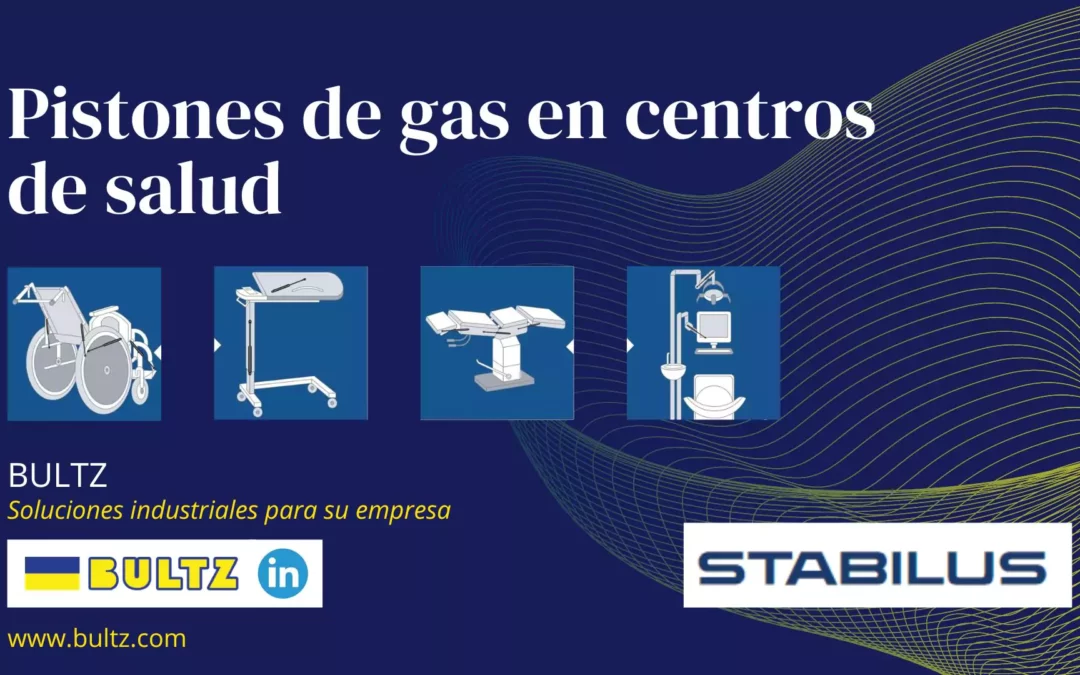 Pistones de gas para camillas