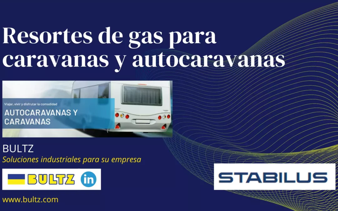 Resortes de gas para caravanas y autocaravanas
